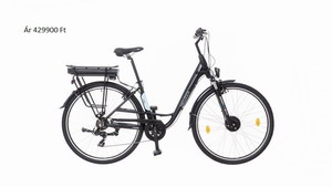 Felnőtt kerékpár - Neuzer-Parma-noi-fekete